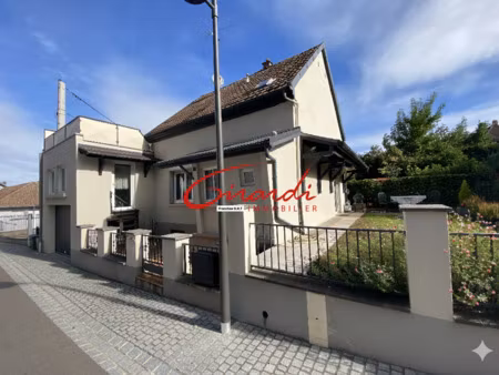 morschwiller -le-bas  maison de 88m2  3 chambres  au calme a