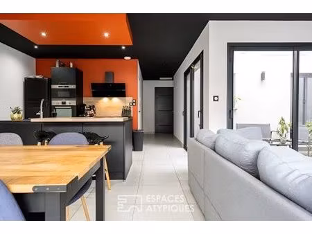 maison de plain-pied dans un quartier calme