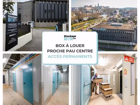 ? box de stockage sécurisé 14 m2 pau centre