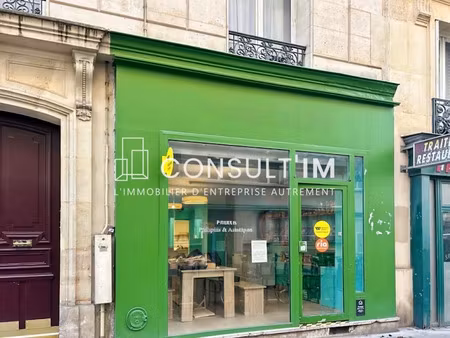 location locaux professionnels 30 m² à paris 5ème (75005)  2 050 €
