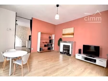 vente a domene : appartement t3 duplex dans maison