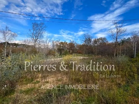 gargas  terrain constructible de avec parcelle boisée