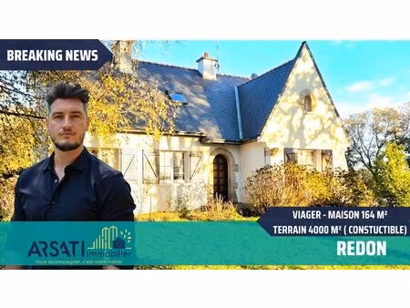 maison de 1974 - 164 m² habitable - 5 chambres -environ 4000 m?