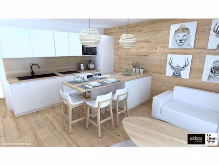 le kairn - montriond - appartement t3 + cabine - 58.35m²