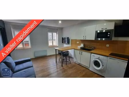 location appartement 2 pièces 28m² pamiers 09100