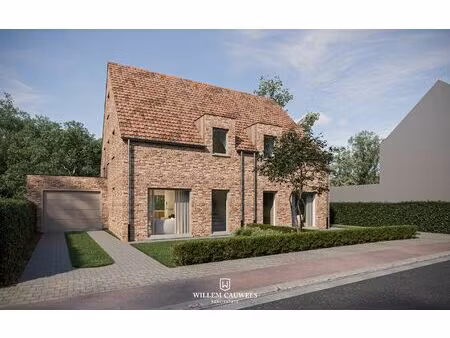 nieuwbouwwoningen met tuin en garage nabij brugge