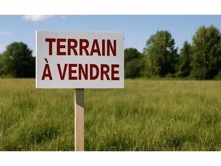 terrain à batir viabilisé