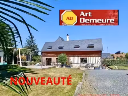 vente maison 5 pièces 140 m² à beuzeville (27210)  369 000 €