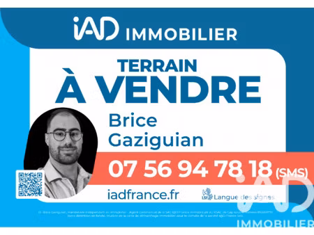 vente terrain à neffes (05000) : à vendre / 1058m² neffes