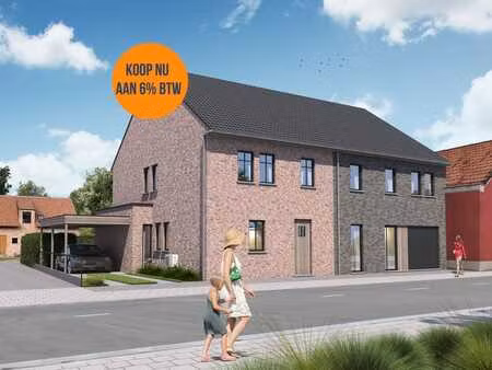 2 statige nieuwbouwwoningen op 1km van het dorpscentrum!