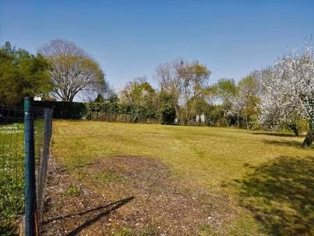 terrain constructible à vendre