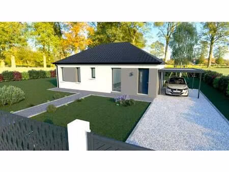 terrain avec maison neuve à vendre