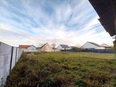 terrain constructible à vendre