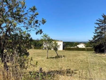 terrain constructible viabilisé à vendre