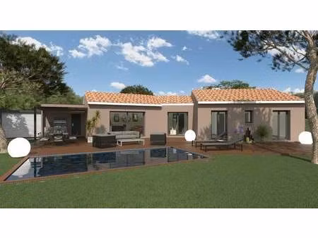 terrain avec maison neuve à vendre