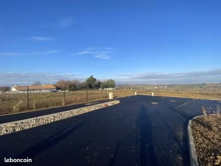 terrain 750 m² chaponnay