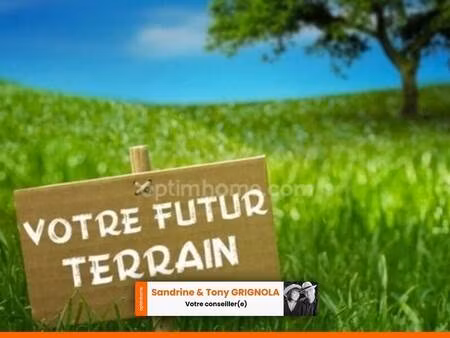 terrain constructible à vendre