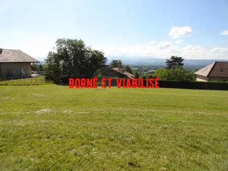 terrain constructible viabilisé à vendre