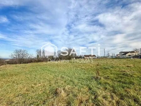 terrain 1104 m² saulx
