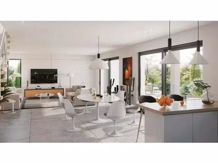 terrain avec maison neuve à vendre