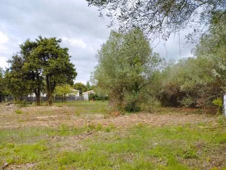 terrain constructible viabilisé à vendre