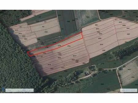 terre agricole de 8665 m²