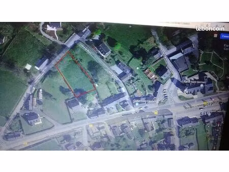 terrain constructible en centre bourg