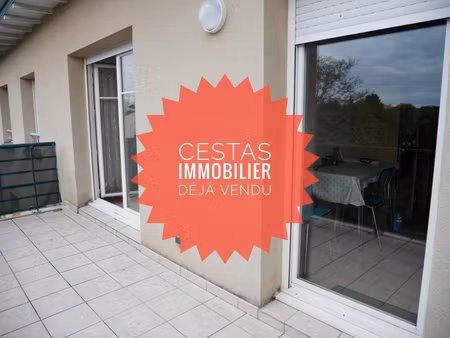 appartement cestas 2 pièce(s) 54.90 m2 ref 2259