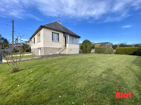 en vente chez blot immobilier - caulnes (22350) - maison 3 chambres avec sous-sol et terra