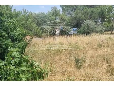 vente terrain à batir 400 m² à sorgues (84700)  108 000 €