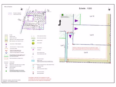 vente terrain 441 m² à villedoux (17230)  131 859 €