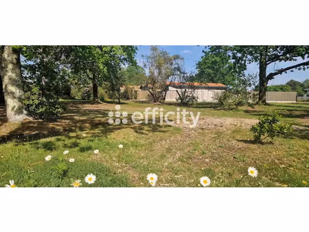 vente terrain 1050 m² à le porge (33680)  249 000 €