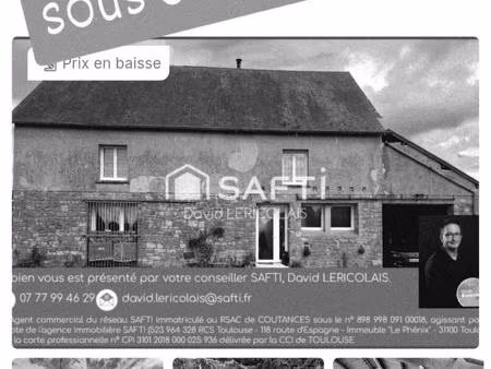 2 grandes maisons avec terrain et dependances