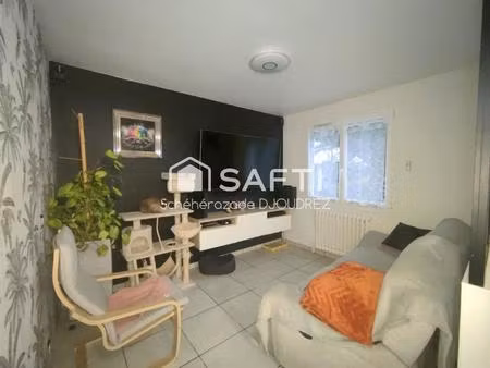 maison sur sous-sol - 4 pieces - garage - dependances - terrain 1375m²