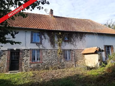 normandie manche maison a renover / terrain 1087m²