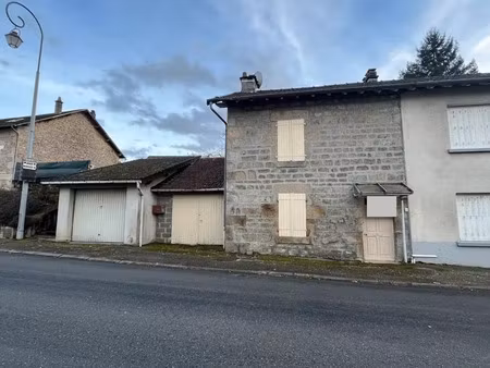 vente maison 3 pièces 59 m² à peyrat-le-château (87470)  61 600 €