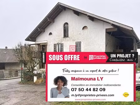 achat maison 9 pièces 390m² giez 74210