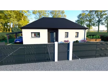 vente maison neuve 4 pièces 84.73 m² à saint-leger (62128)  184 000 €