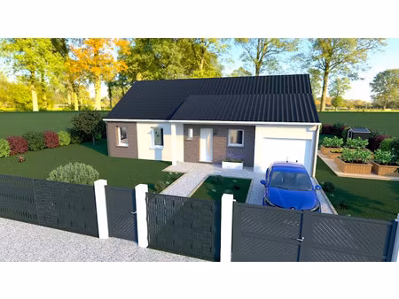 vente maison neuve 4 pièces 88.19 m² à vaulx-vraucourt (62159)  198 000 €