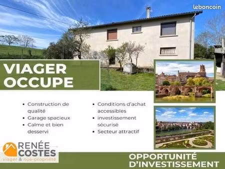 maison en viager 5 pièces 108 m²