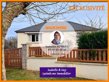 vente maison 4 pièces 77 m² verneuil d’avre et d’iton (27130)