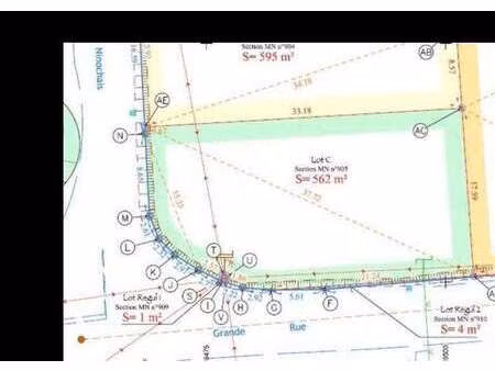 vente terrain à bains-sur-oust (35600) : à vendre / bains-sur-oust