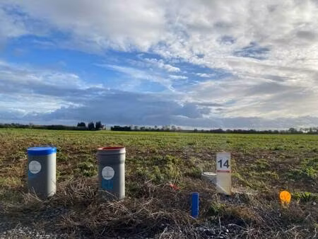 terrain constructible à vendre