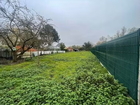 terrain constructible à vendre