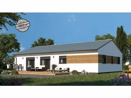 terrain avec maison neuve à vendre