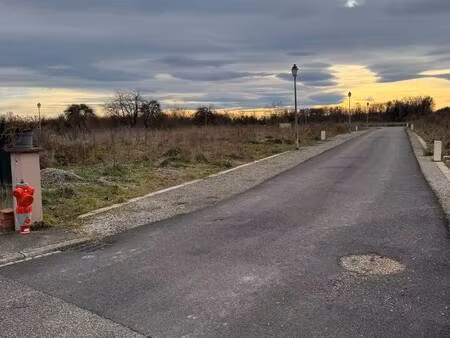 terrain constructible à vendre