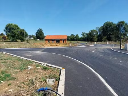terrain constructible viabilisé à vendre