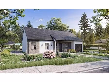 terrain avec maison neuve à vendre