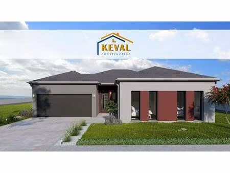 terrain avec maison neuve à vendre