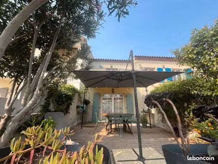 superbe marina aigues mortes+terrasse 35m2